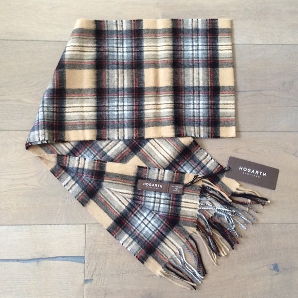 Tartan Scarf Sundance Catalog Scotland Lambswool